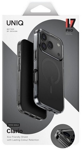 Чехол Uniq Clario с MagSafe для iPhone 17 Pro