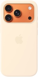 Чехол Apple Silicone Case с MagSafe для iPhone 17 Pro, Vanilla (MHVX4)