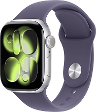 Apple Watch Series 11 46mm Silver Aluminum Case with Sport Band Fog (MEVA4)