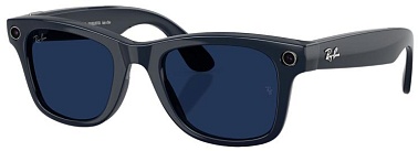 Умные очки Ray-Ban Meta (Gen 2) Wayfarer S53 (L), Shiny Cosmic Blue/Transitions Sapphire (6628MF53)