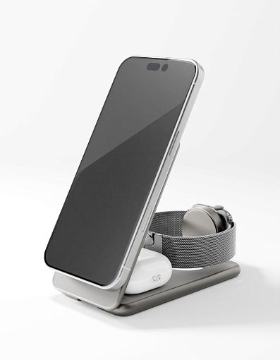 Беспроводное зарядное устройство VLP Alum Power Pro для iPhone