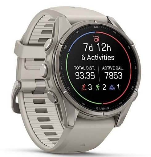 Умные часы Garmin Fenix 9 AMOLED 43мм Titanium