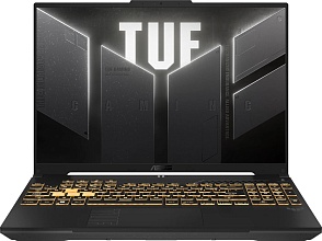 Ноутбук Asus TUF Gaming F16 FX607VJB-RL204 16" (Intel Core 5 210H, NVIDIA GeForce RTX 3050) 16ГБ, 512ГБ SSD, noOS, серый (90NR0MZ6-M00AT0)