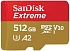 Карта памяти SanDisk Extreme microSDXC 512GB