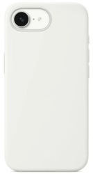 Силиконовый чехол VLP Aster Case с MagSafe для iPhone 16e/17e, белый (1057226)