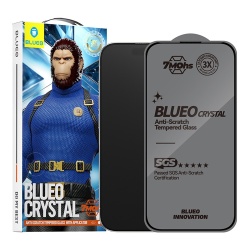 Защитное стекло BlueO Crystal Anti-Scratch Anti-Static для iPhone 16 Pro, черный (BL035-16pro-6.3)