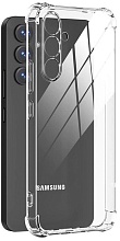 Силиконовый чехол для Samsung Galaxy S25 FE, прозрачный