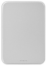 Внешний аккумулятор uBear Strike 5000 mAh, PD30W, Qi2.2, белый (PB28WH5000-PDM)