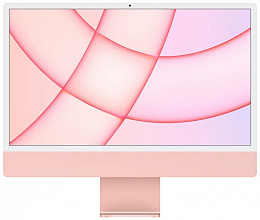 Моноблок Apple iMac 24", 2021 г MGPM3RU/A  8-Core CPU 8-Core GPU/8 ГБ/256GB SSD/23.5"/4480x2520/MacOS (Розовый)