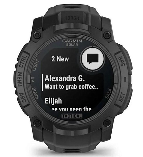 Смарт-часы Garmin Instinct 3 50 mm Solar Tactical Edition