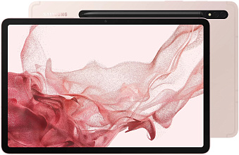 Планшет Samsung Galaxy Tab S8, 8 ГБ/128 ГБ, Wi-Fi, розовое золото