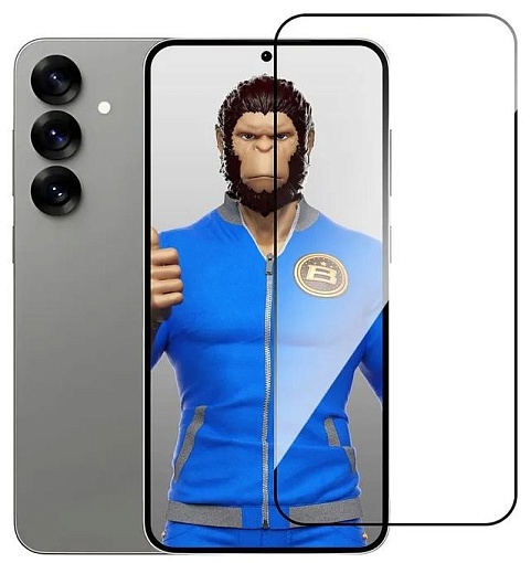 Защитное стекло BlueO для Galaxy S25+, Silk Full cover Anti-Static