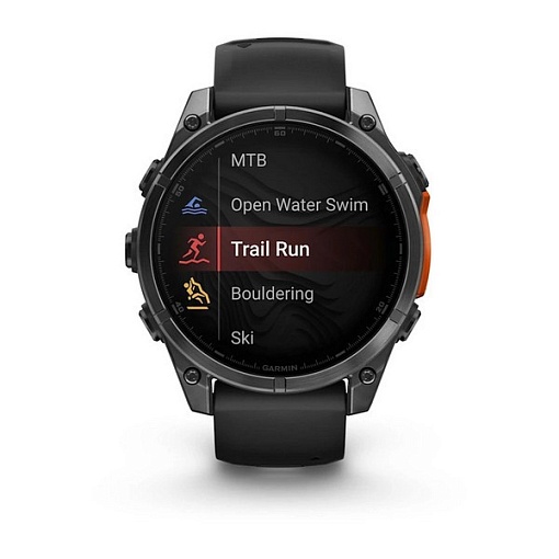 Часы Garmin Fenix 8 47mm Amoled Sapphire Carbon