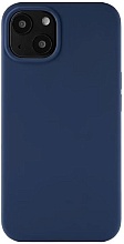 Чехол силиконовый uBear Touch Case с Magsafe для iPhone 13, темно-синий