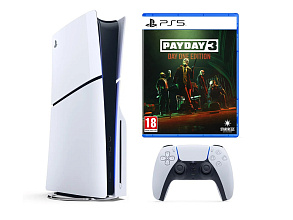Игровая приставка Sony PlayStation 5 Slim + игра Payday 3: Day One Edition