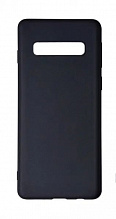 Чехол силиконовый для Samsung Galaxy S10 Plus (Черный)