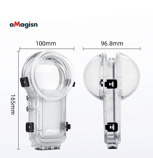 Подводный бокс для Insta 360 X5 до 60 метров