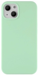 Чехол силиконовый uBear Touch Case с Magsafe для iPhone 13, светло-зеленый