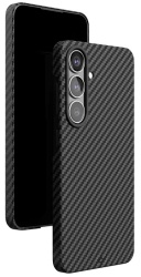 Чехол VLP Kevlar Case с MagSafe для Samsung S25, черный (1058048)