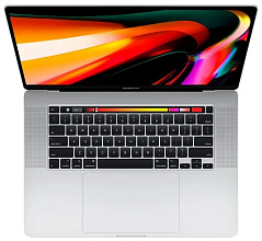 Ноутбук Apple MacBook Pro 16 with Retina display and Touch Bar Late 2019 MVVL2 (Intel Core i7 2600 MHz/16"/3072x1920/16GB/512GB SSD/DVD нет/AMD Radeon Pro 5300M 4GB/Wi-Fi/Bluetooth/macOS) Серебристый