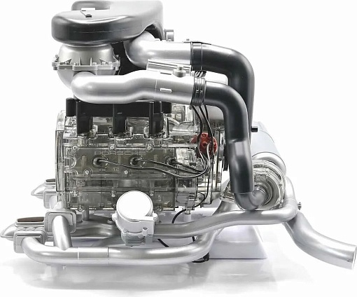 Конструктор макет двигателя Franzis Porsche 911 Turbomotor в масштабе 1:3