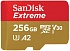 Карта памяти SanDisk Extreme MicroSDXC 256GB A2 UHS-I U3