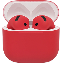 Apple AirPods 4 ANC Color, красный матовый