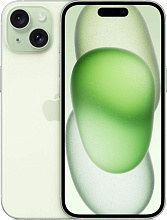 Смартфон Apple iPhone 15 256GB, зеленый