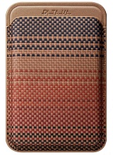 Кардхолдер Pitaka Woven Wallet с MagSafe, Sunset