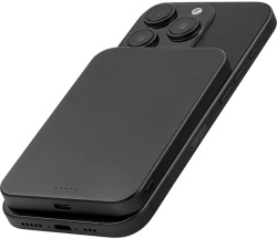 Внешний аккумулятор uBear Slide Magsafe 5000mAh Qi2 PD20W, черный