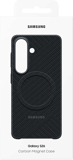 Чехол Samsung Carbon Magnet Case для Galaxy S26