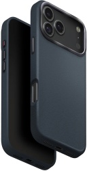 Чехол Uniq Lyden Premium Leatherette с MagSafe для iPhone 17 Pro Max, синий (IP6.9P(2025)-LYDMABLU)