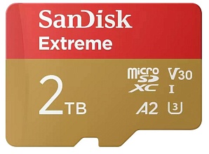 Карта памяти SanDisk Extreme microSDXC 2 ТБ (SDSQXAV-2T00-GN6MN)