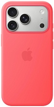Силиконовый чехол с MagSafe для Apple iPhone 17 Pro Max Bright Guava (MHW04ZM)