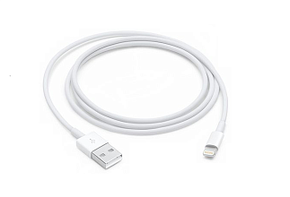 Кабель Apple Lightning/USB (1м) OEM, белый