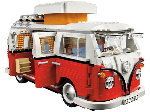 Конструктор LEGO Creator 10220 Туристический трейлер Фольксваген Т1