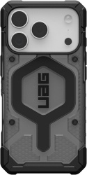 Чехол UAG Pathfinder Clear с MagSafe для iPhone 17 Pro, тонированный (Ash) 114551113140