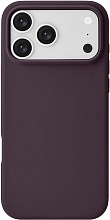 Чехол uBear Touch Mag Case с MagSafe для iPhone 18 Pro Max (силикон , софт-тач), бургунди (CS708BR69PTH-I26M)