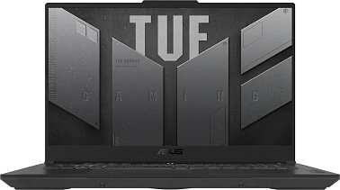 Ноутбук Asus TUF Gaming A17 FA707NUQ-HX010 17.3" (AMD Ryzen 7 170, NVIDIA GeForce RTX 4050) 16ГБ, 512ГБ SSD, noOS, серый (90NR0QH5-M000D0)