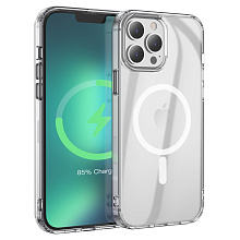 Чехол Hoco TPU Magnetic series для iPhone 13 Pro 6.1", прозрачный (6931474757210)