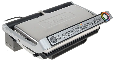 Гриль Tefal Optigrill+ XL GC722D34, серебристый