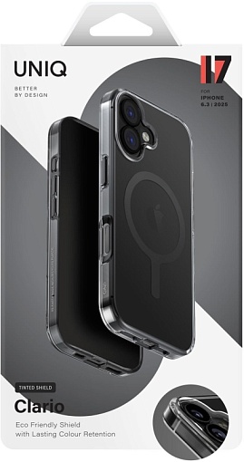 Чехол Uniq Clario с MagSafe для iPhone 17
