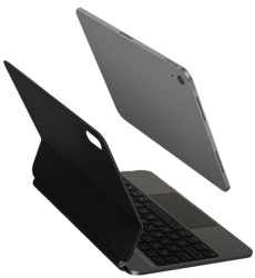 Чехол-клавиатура Uniq VENNO Pro Magnetic Keyboard для iPad 11 (2025)/10.9 (2022), черный