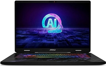 Ноутбук Ноутбук MSI Pulse 17 AI C1VEKG-089XRU 17" (Intel Core Ultra 7 155H, NVIDIA GeForce RTX 4050) 32ГБ, 1ТБ, noOS, черный (9S7-17T311-089)