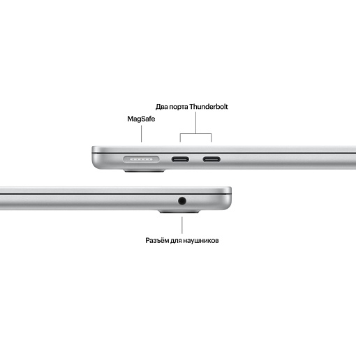 Ноутбук Apple MacBook Air 13 (M3, 8C CPU/8C GPU, 2024), 16 ГБ