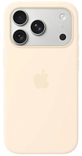 Apple Silicone Case с MagSafe для iPhone 17 Pro Max, Vanilla (MHVM4)