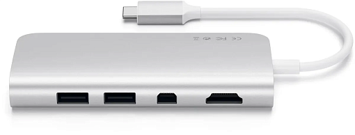 Адаптер Satechi Aluminum Type-C Multimedia Adapter