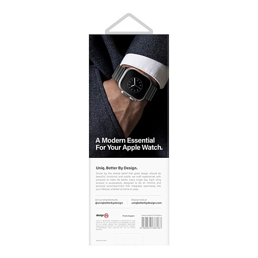 Ремешок Uniq Strova MAG Strap Link Steel для Apple Watch 42/44/45/49мм