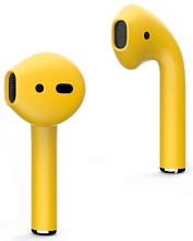 Наушники Apple Airpods 2 Color (Желтый матовый)