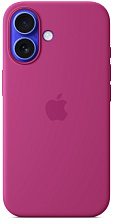 Чехол Apple для iPhone 16 Silicone Case с MagSafe, Fuchsia (MYY53)